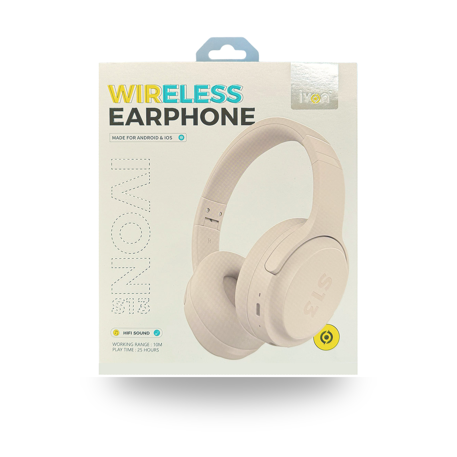 Ivon Wireless Earphone HiFi Sound S13