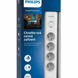 Philips Surge Protector 4 sockets 2m