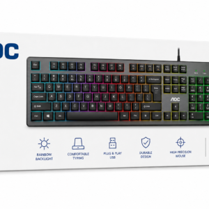 AOC Gaming Wired Keyboard + Mouse Combo KM410