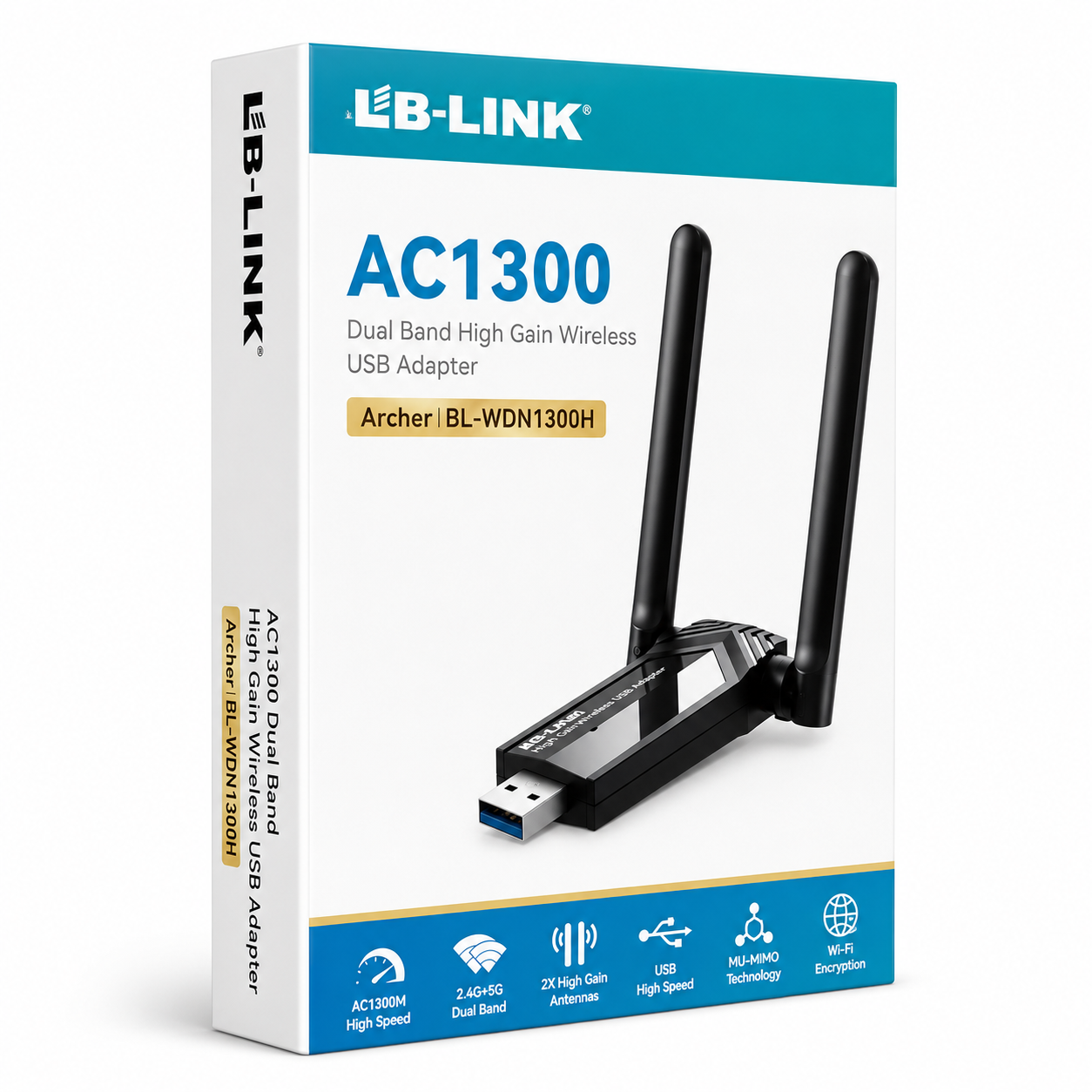 LB-Link Dual Band Wireless USB Adapter AC1300 BL-WDN1300H