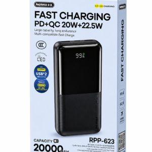 Remax Power Bank PD 20.000mah RPP-623