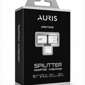 Auris Lightning Adapter Audio & Charging 2 in 1 ARS-TA05