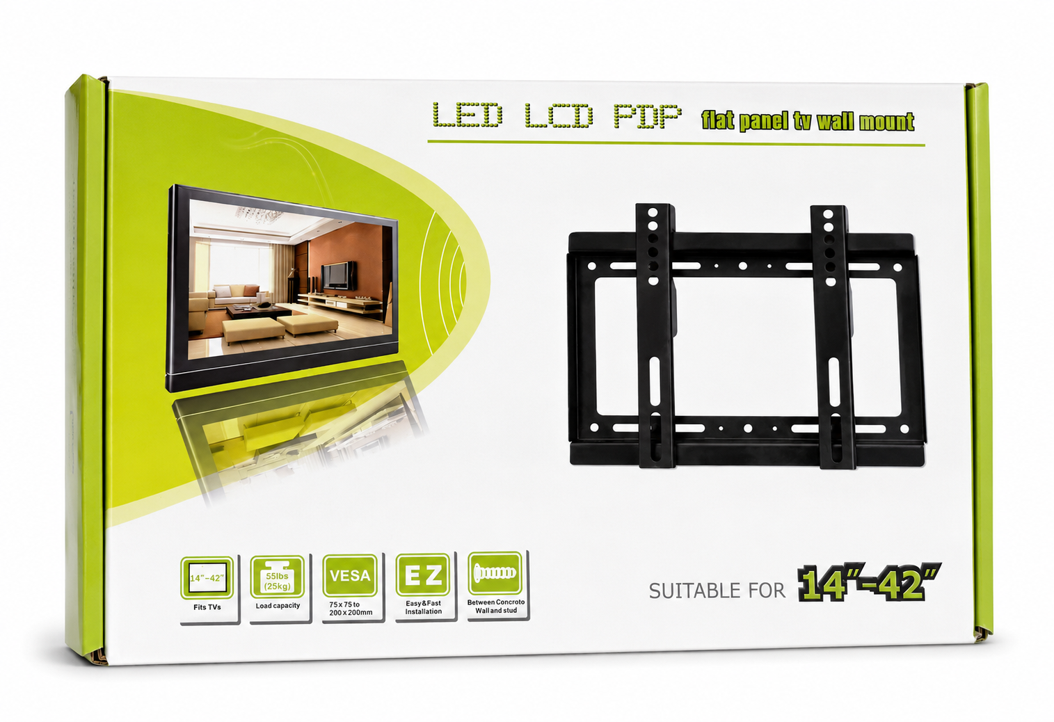 Fixed TV Mount 14”-42”
