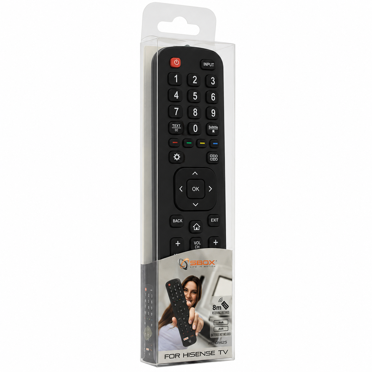 SBOX Remote Control for Hisense TV