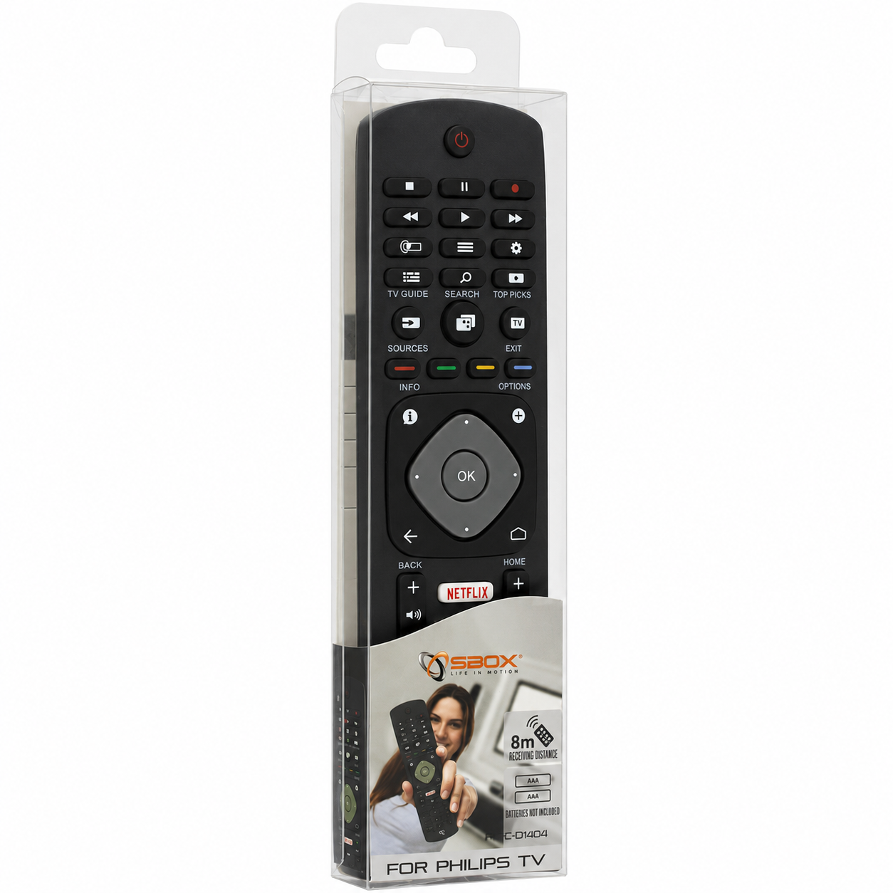 SBOX Remote Control for Philips TV