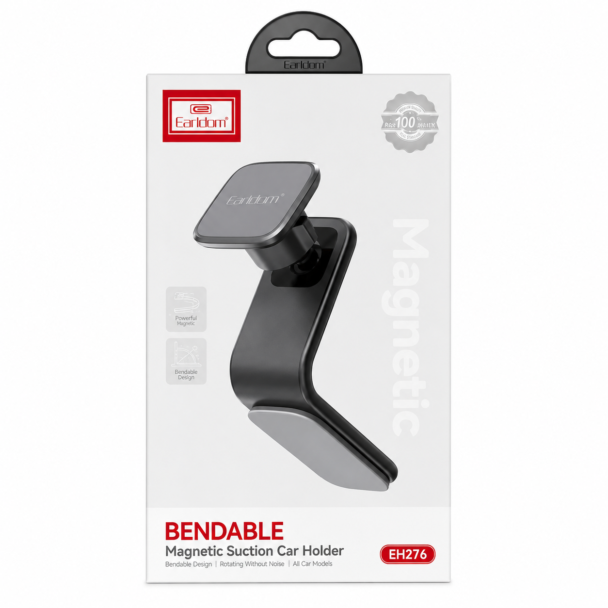 Earldom Bendable Magnetic Car Phone Holder EH276