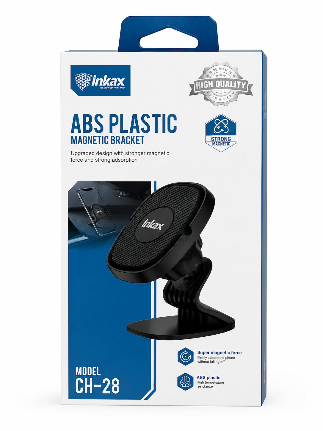 Inkax Magnetic Car Phone Holder CH-28
