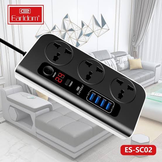 Earldom Multi Functional Sockets 1.8m ES-SC02 - Figura 3