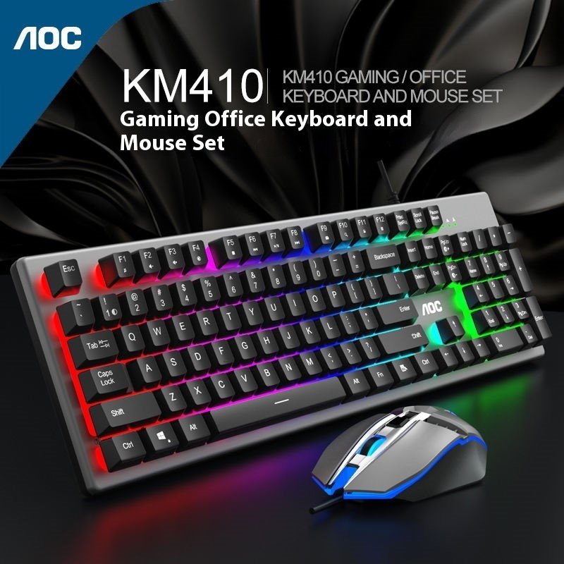 AOC Gaming Wired Keyboard + Mouse Combo KM410 - Figura 2