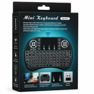 Mini Wireless Keyboard with Touchpad Backlit