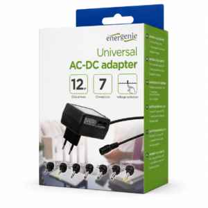 Energenie Universal AC-DC Adapter 12W