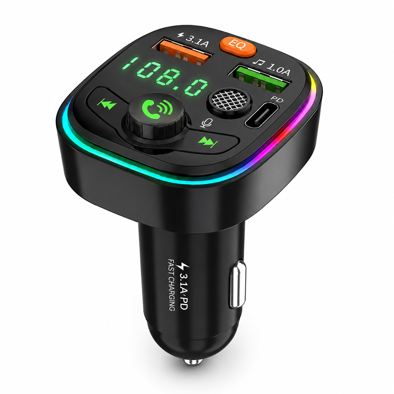Allison Wireless FM Transmitter PD Fast Charging ALS-A09