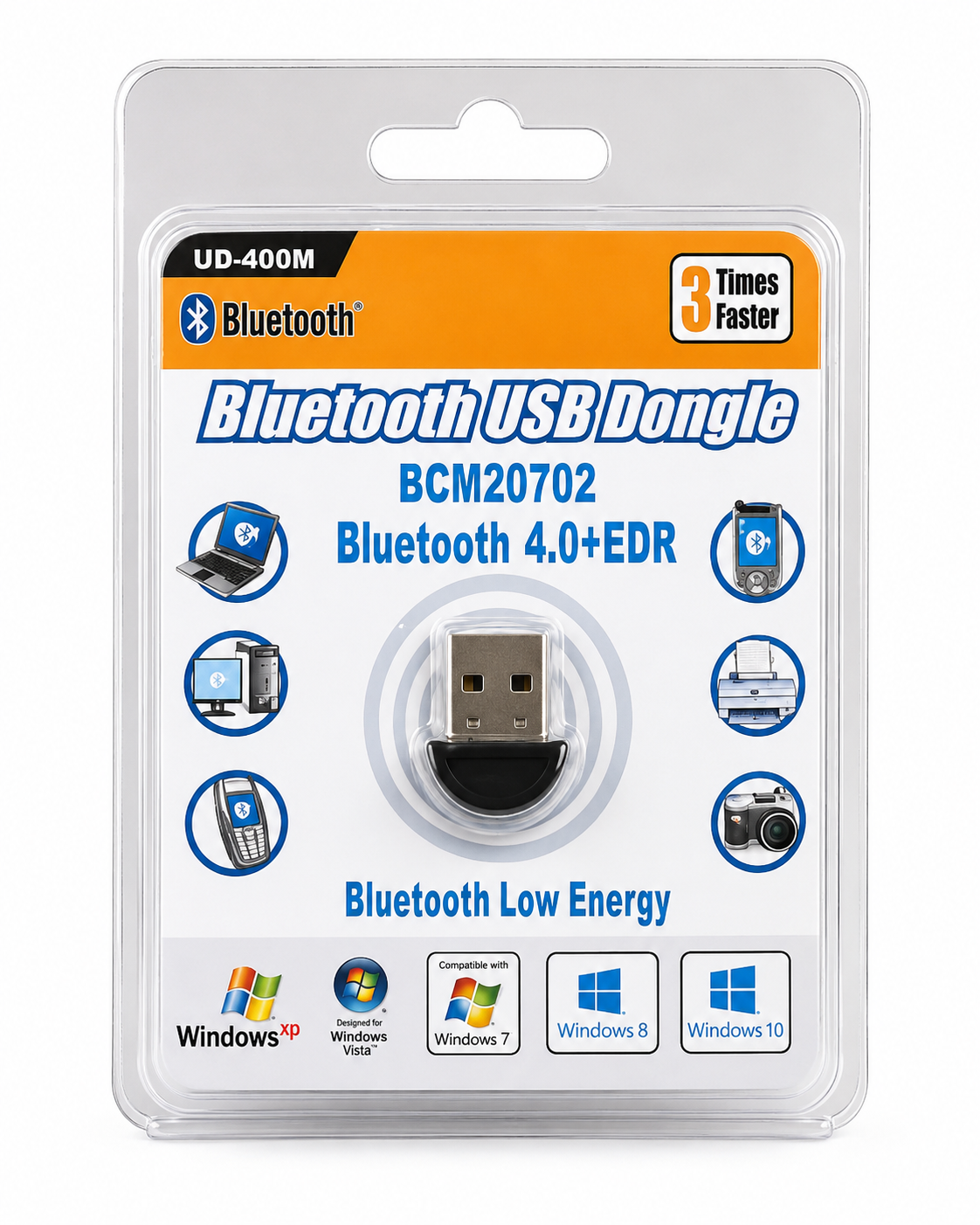 Bluetooth USB Adapter 4.0 + EDR BCM20702 UD-400M - Figura 2