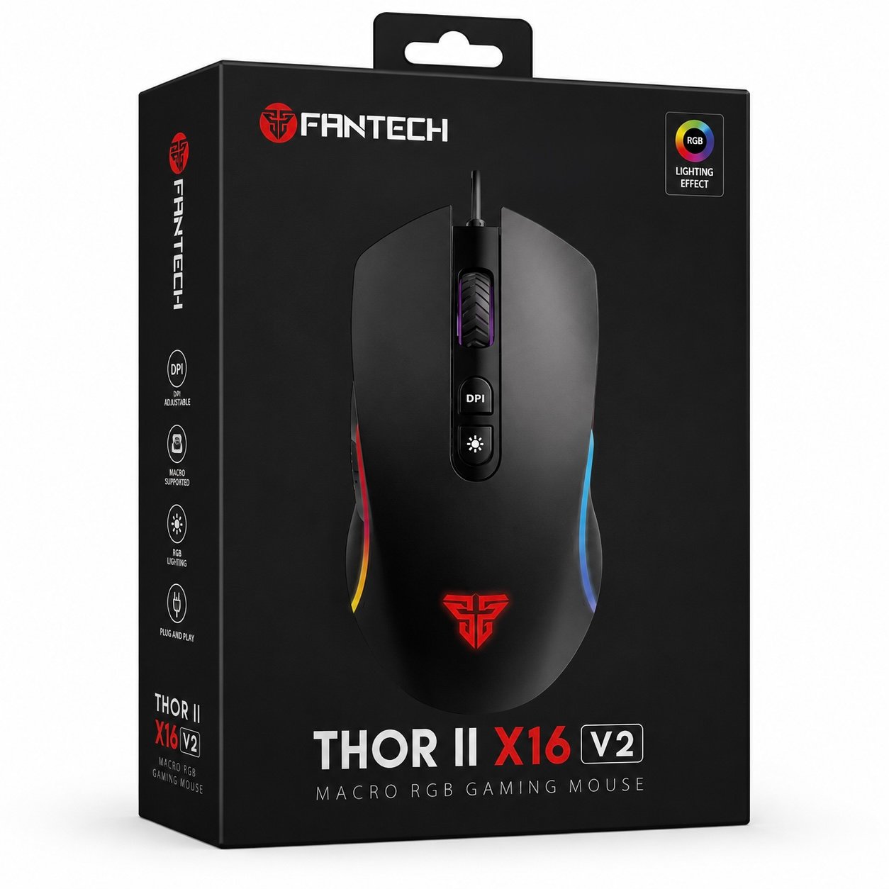 Fantech THOR II RGB Gaming Mouse X16 V2 - Figura 2