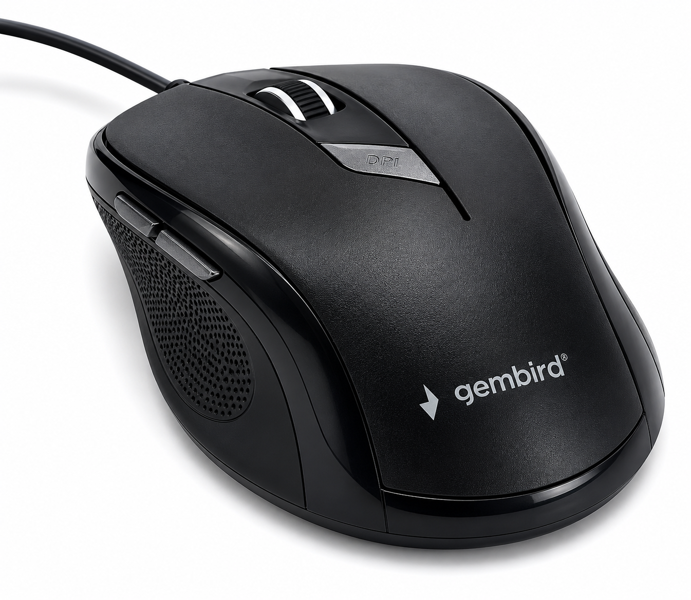 Gembird Optical USB Mouse 1600DPI Black MUS-6B-01