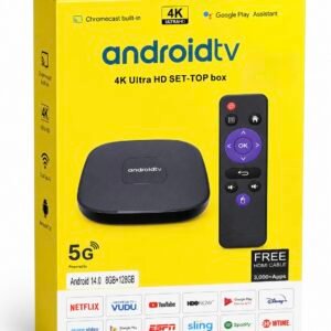 Android TV Box 4K Ultra HD 8GB/128GB