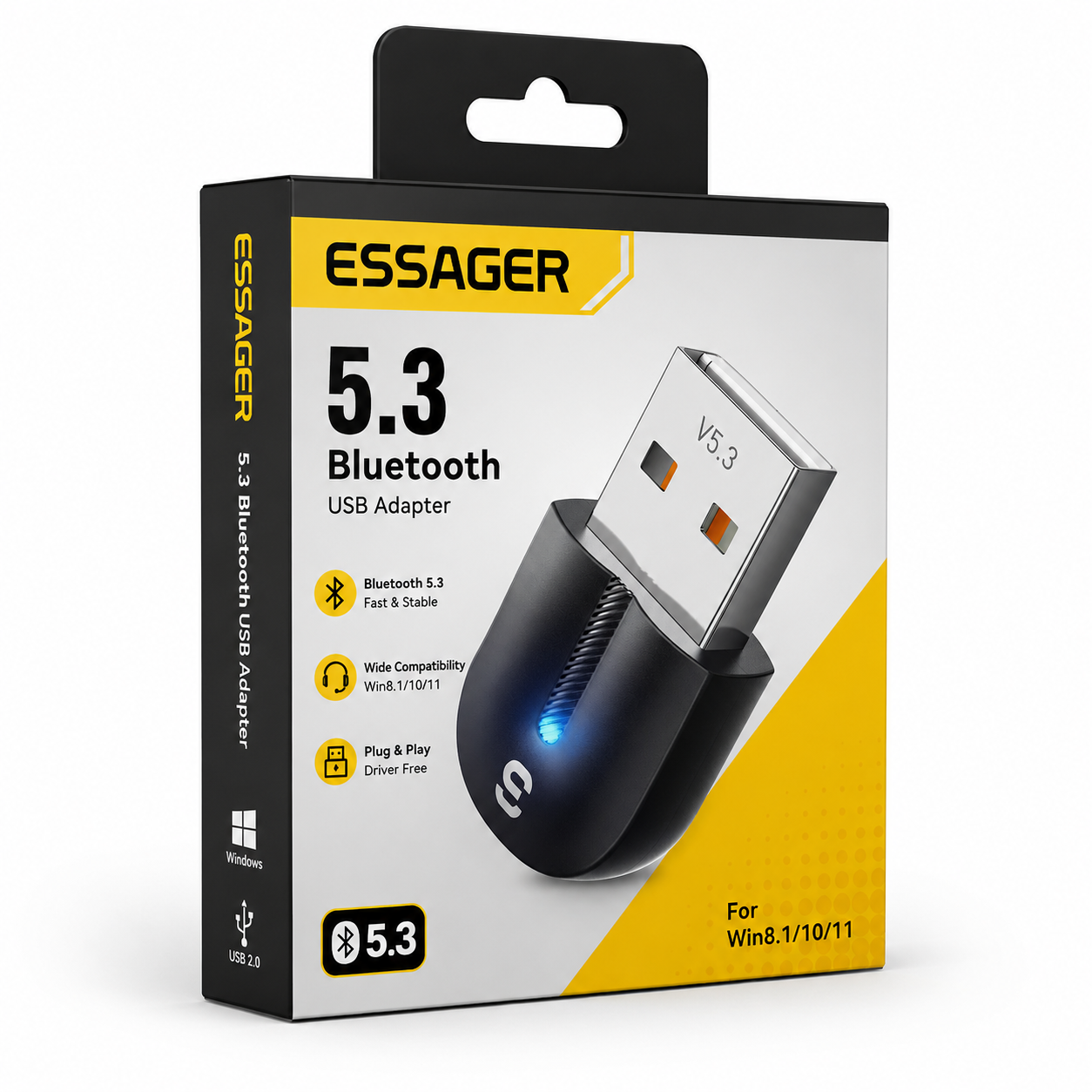 Essager Bluetooth 5.3 USB Adapter
