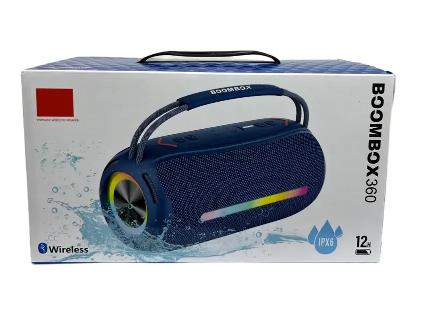 BOOMBOX 360 Portable Wireless Bluetooth Speaker - Figura 2