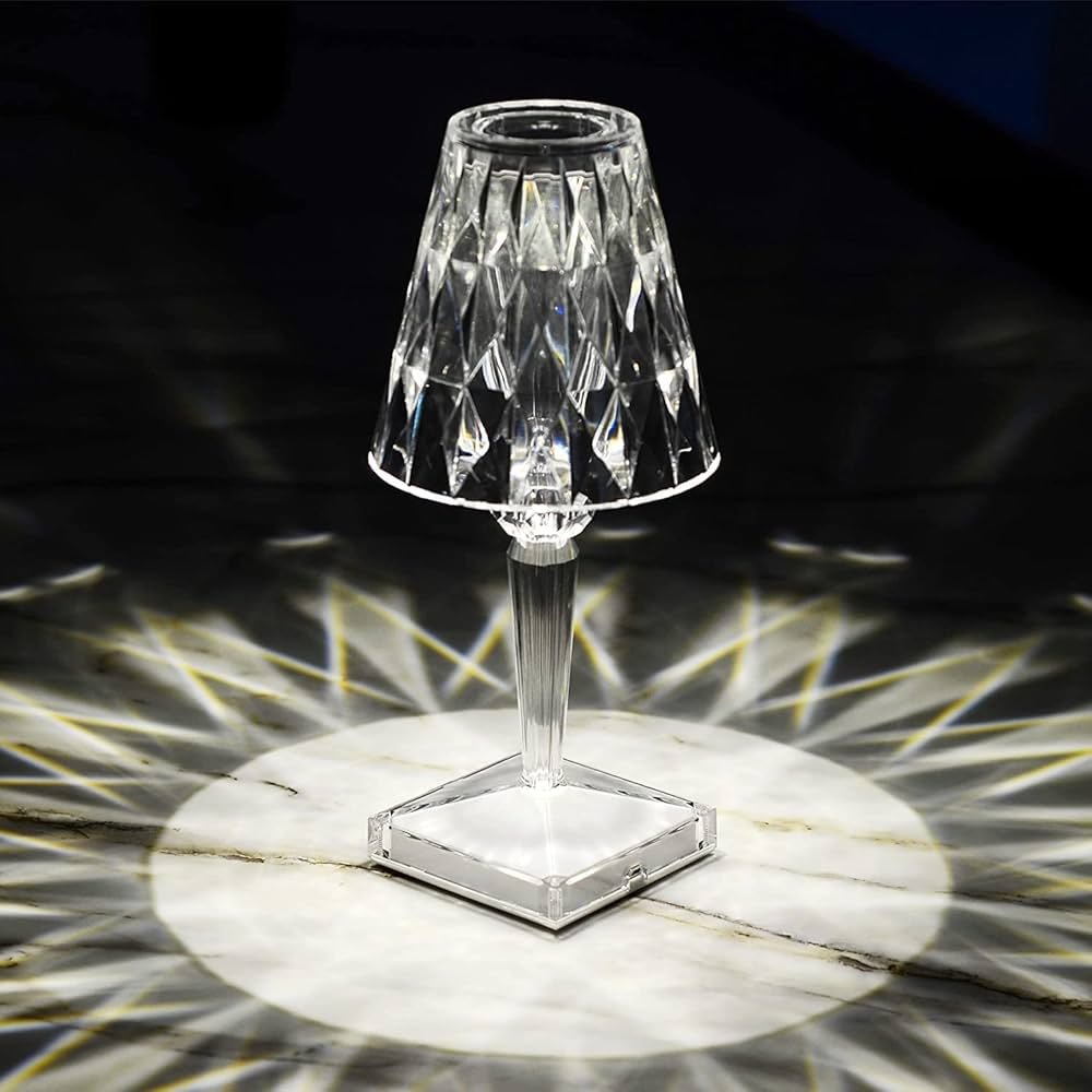 Diamond Table Lamp USB Charging Touch Lamp - Figura 2