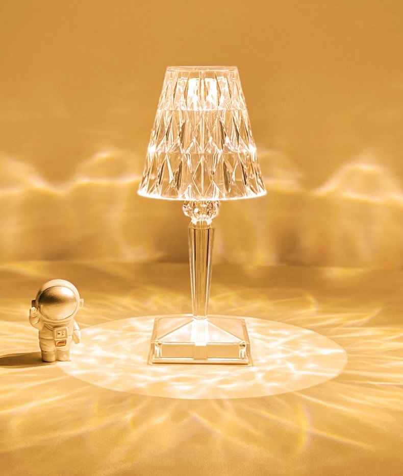 Diamond Table Lamp USB Charging Touch Lamp - Figura 3