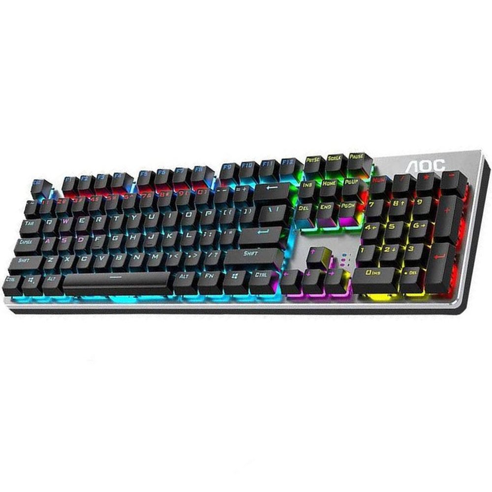 AOC Mechanical Gaming Keyboard RGB USB Wired GK410 - Figura 2
