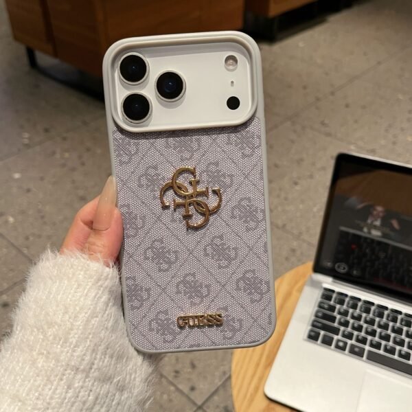 Guess Monogram Premium Case for iPhone - Figura 4