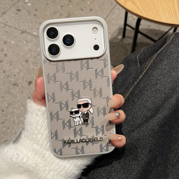Karl Lagerfeld Monogram Premium Case for iPhone - Figura 5