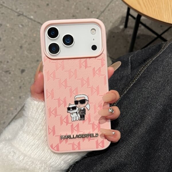 Karl Lagerfeld Monogram Premium Case for iPhone - Figura 2