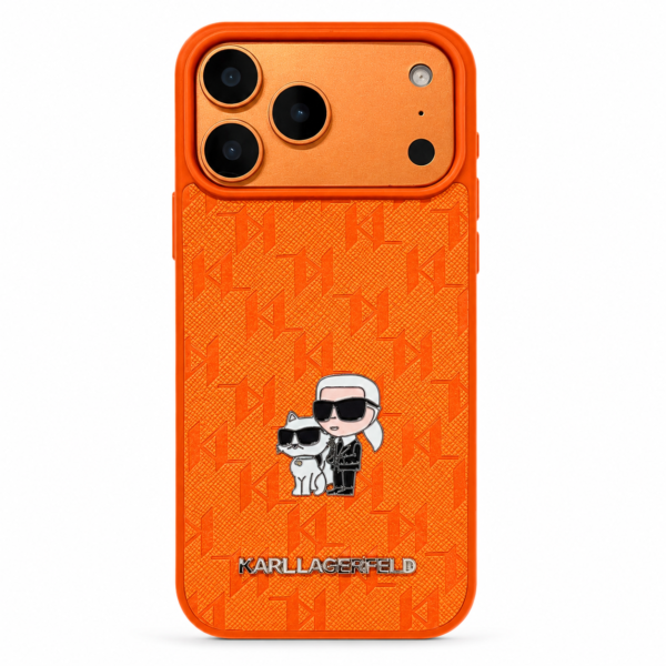 Karl Lagerfeld Monogram Premium Case for iPhone