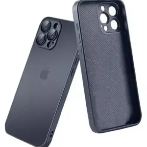 AG Glass Silicone Case for iPhone