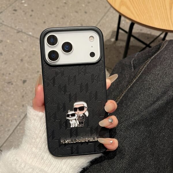 Karl Lagerfeld Monogram Premium Case for iPhone - Figura 6