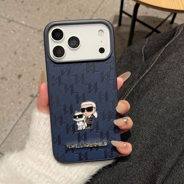 Karl Lagerfeld Monogram Premium Case for iPhone - Figura 3