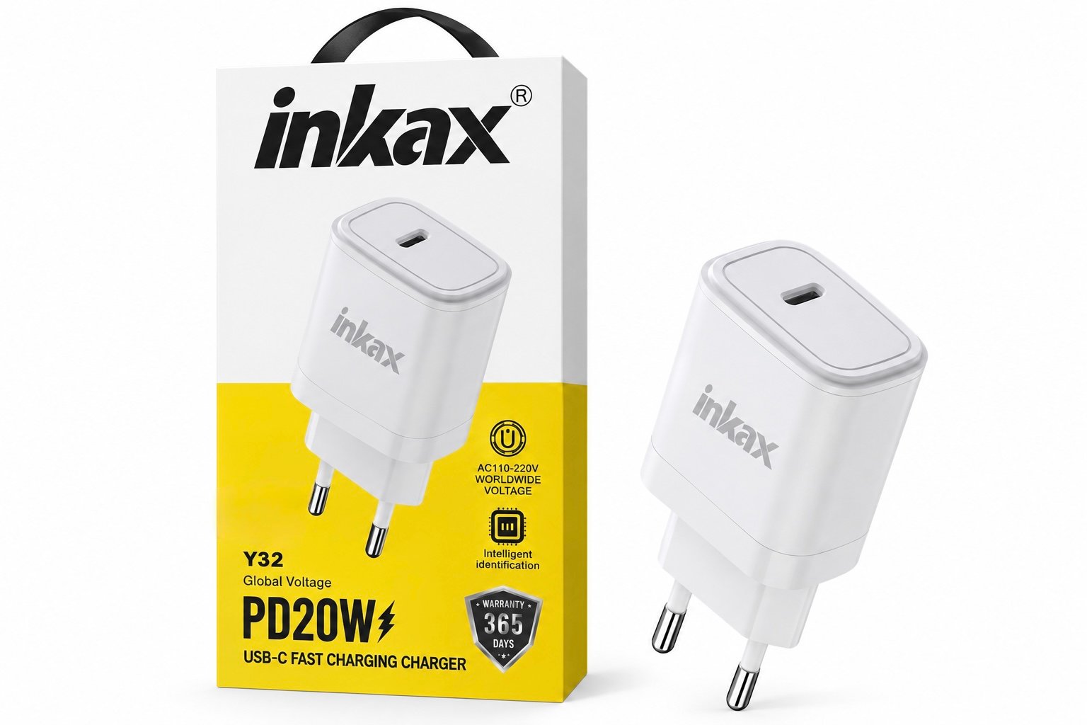 Inkax Fast Charger PD 20W USB-C Y32